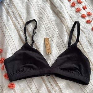 Black Bralette by Skims